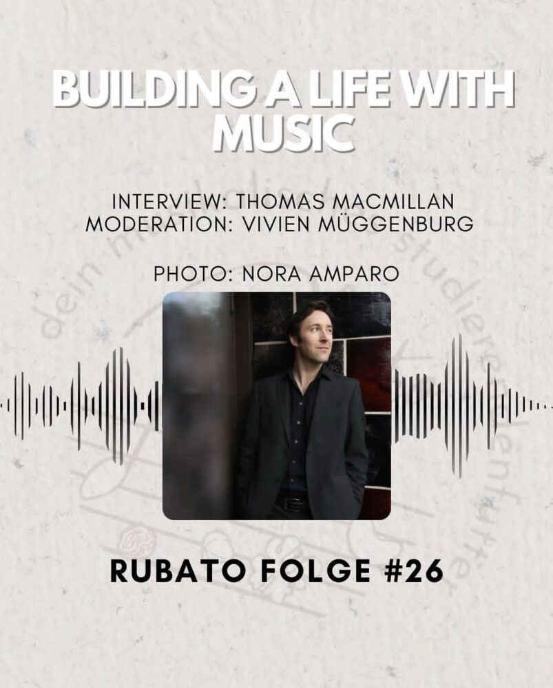 Rubato #26 – Building A Life With Music
